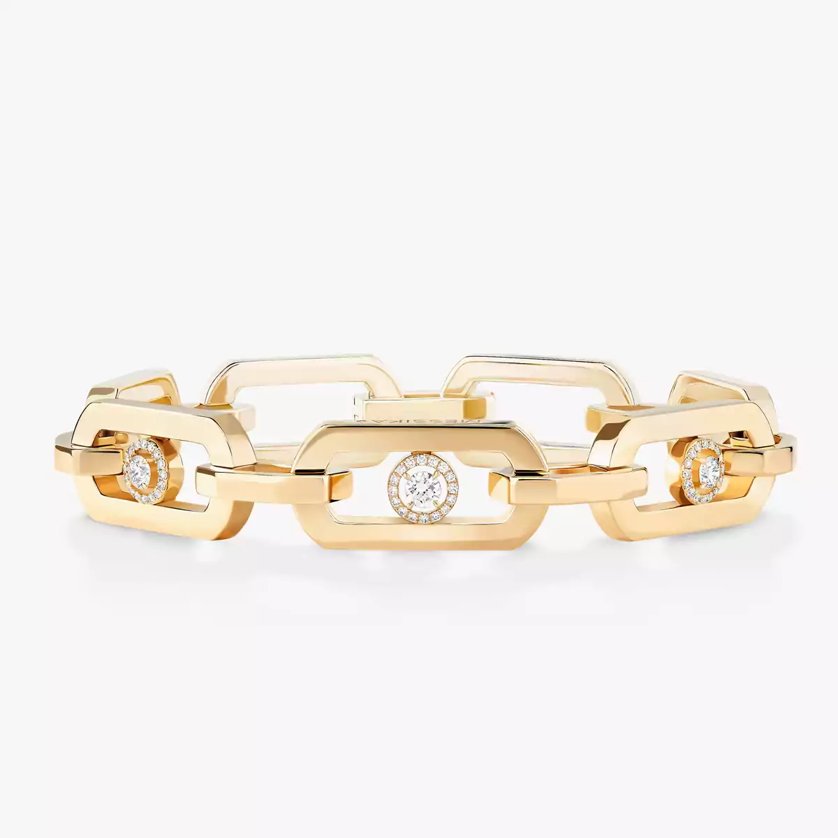So Move XL -Yellow Gold Diamond Bracelet