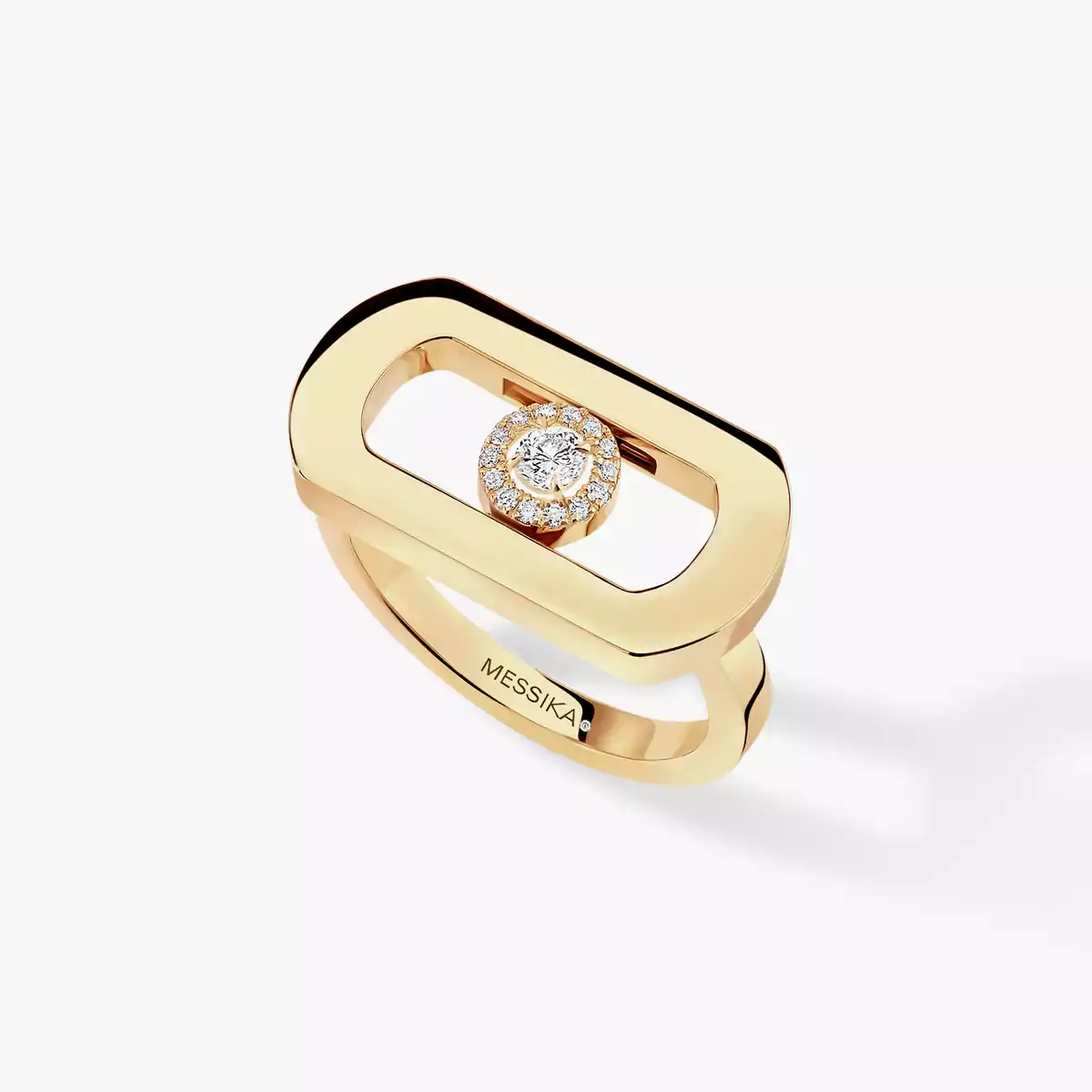 So Move -Yellow Gold Diamond Ring