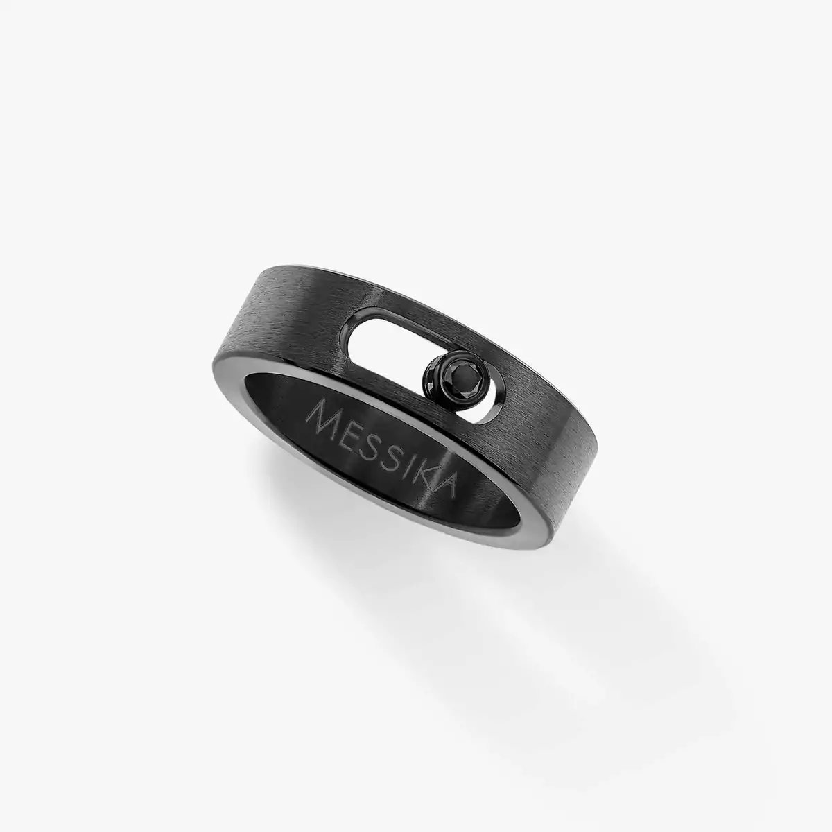 Move Titanium Black SM -Black Titanium Diamond Ring