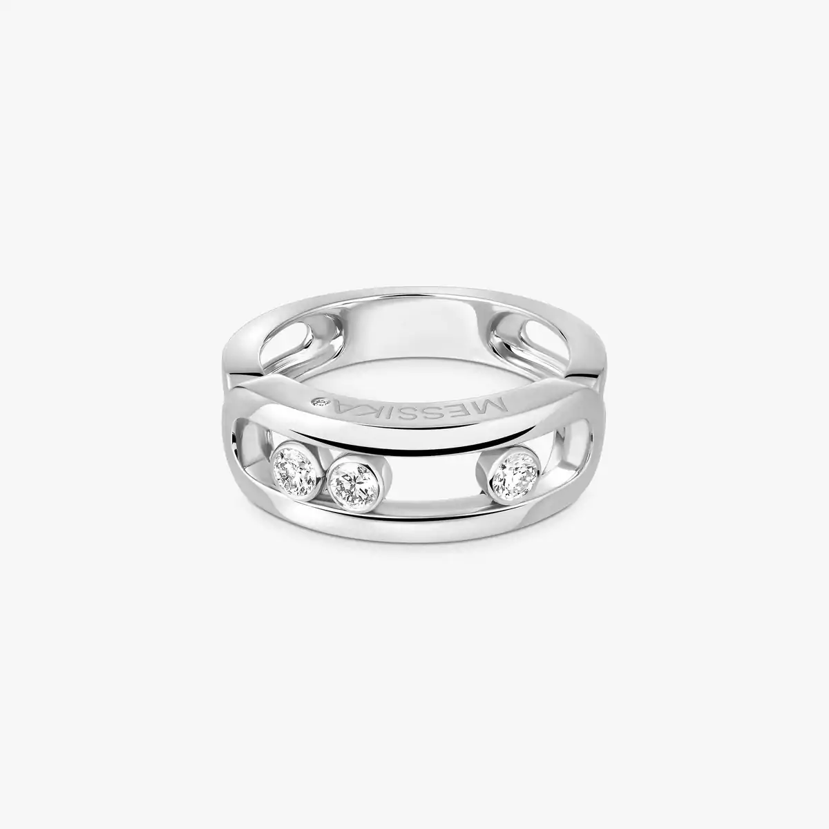 Move Classique -White Gold Diamond Ring