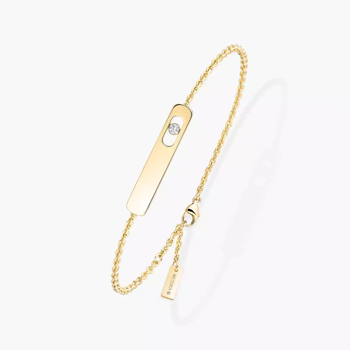 My First Diamond -Yellow Gold Diamond Bracelet
