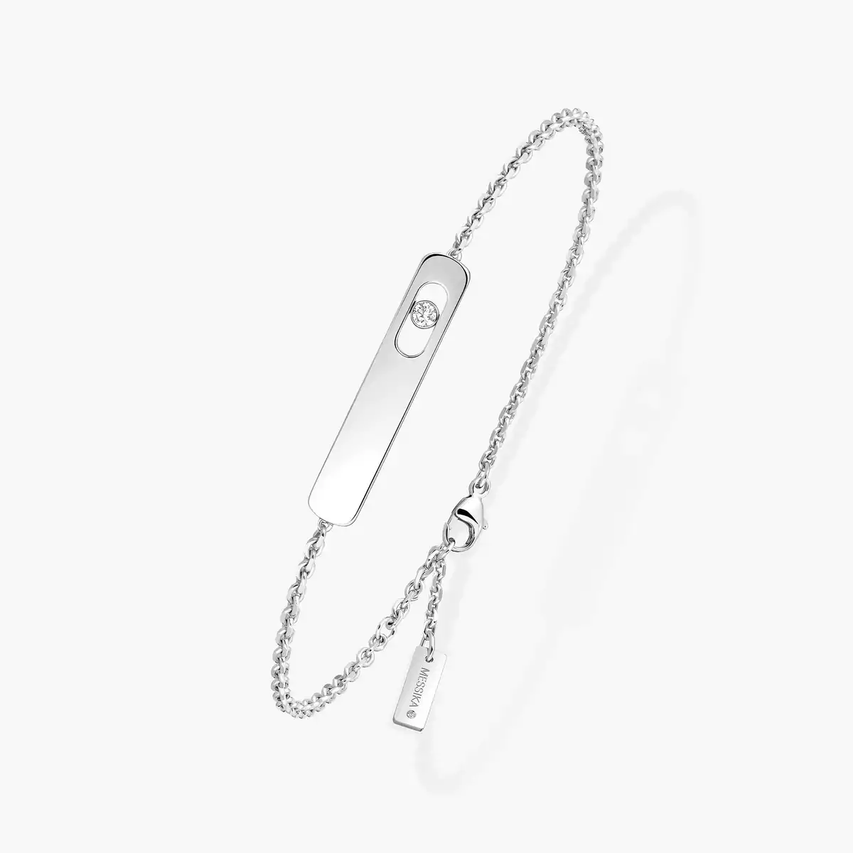 My First Diamond -White Gold Diamond Bracelet