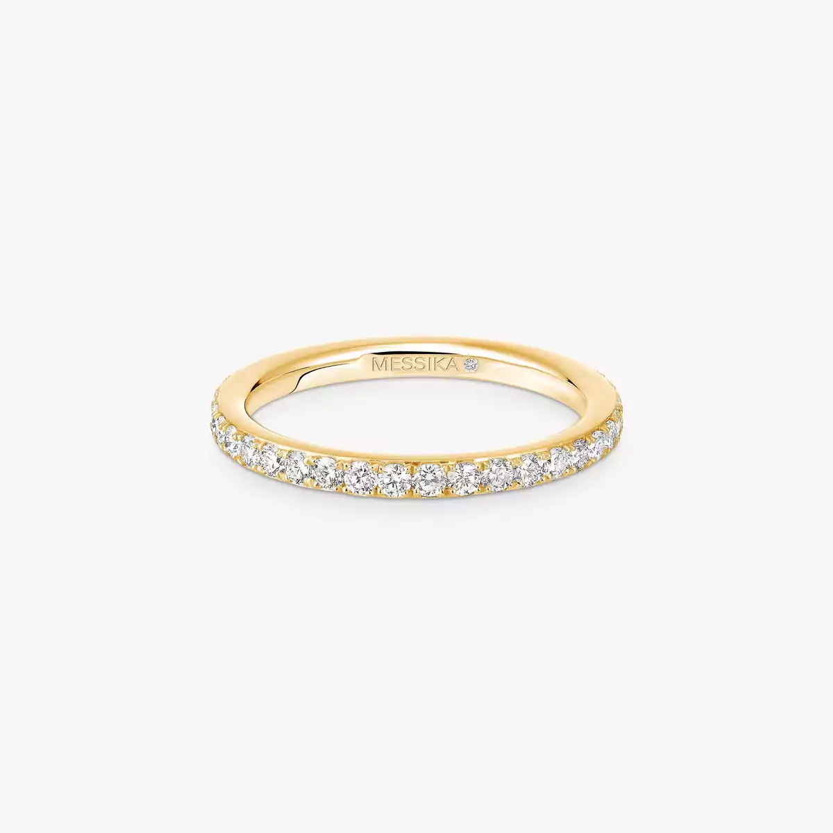 Gatsby Wedding Ring -Yellow Gold Diamond Ring