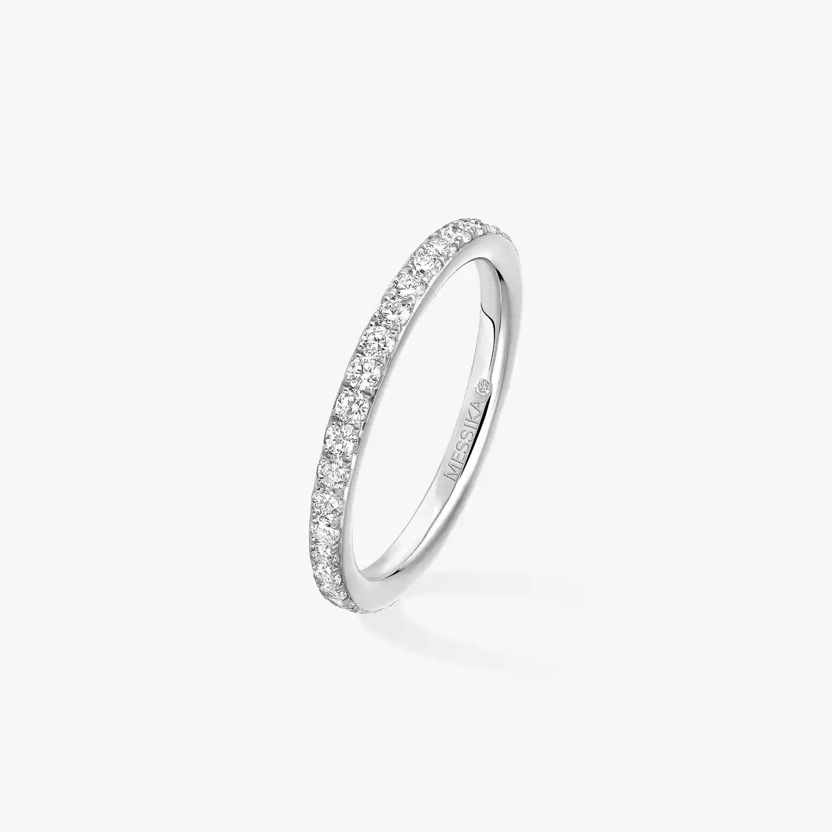 Gatsby Wedding Ring -White Gold Diamond Ring
