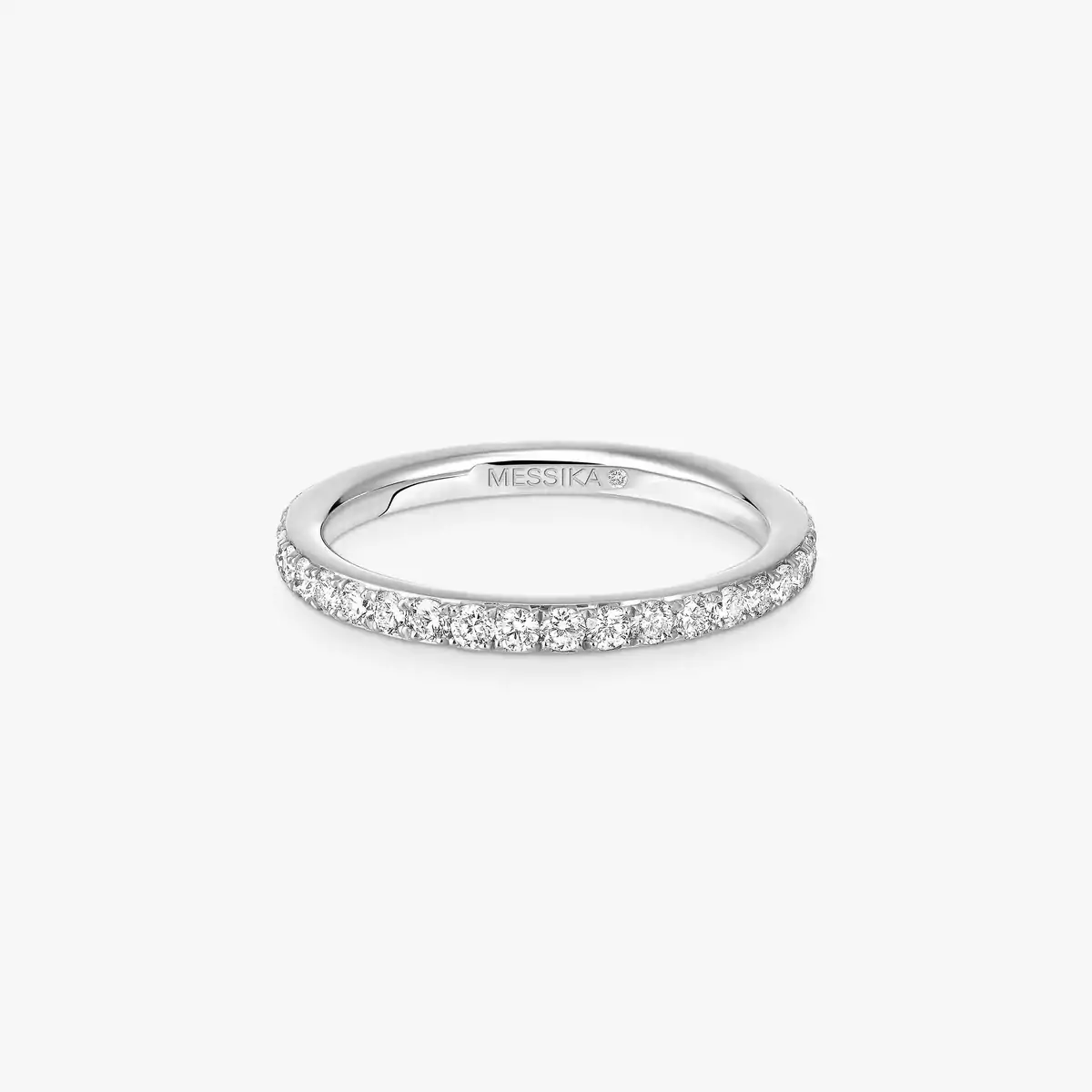 Gatsby Wedding Ring -White Gold Diamond Ring